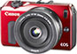 Especificações da Canon EOS M